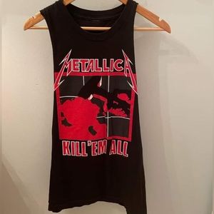 Metallica Muscle Tank Kill 'em All and Ride the Lightning